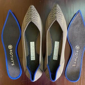 Rothy’s Walnut Python Size 9 Snake